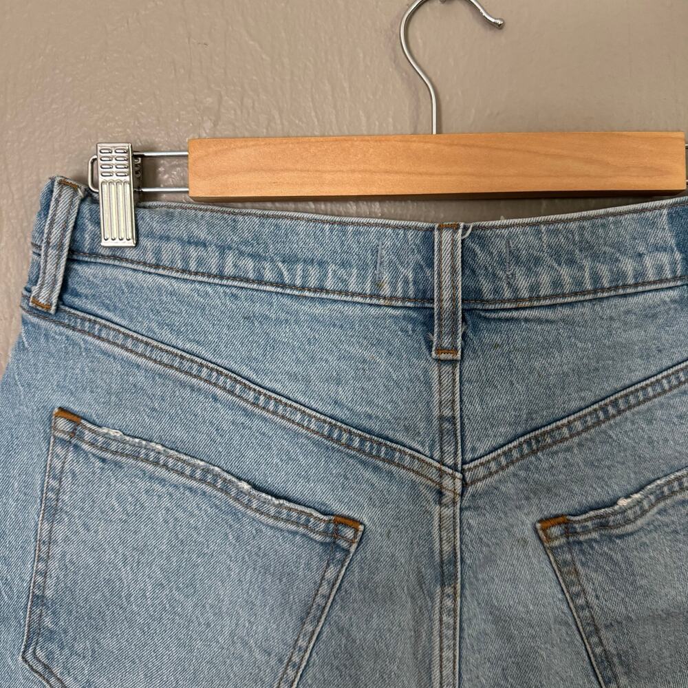 ABERCROMBIE AND FITCH Curve Love The Mom Short High Rise Size 8/29 casual - Picture 6 of 7